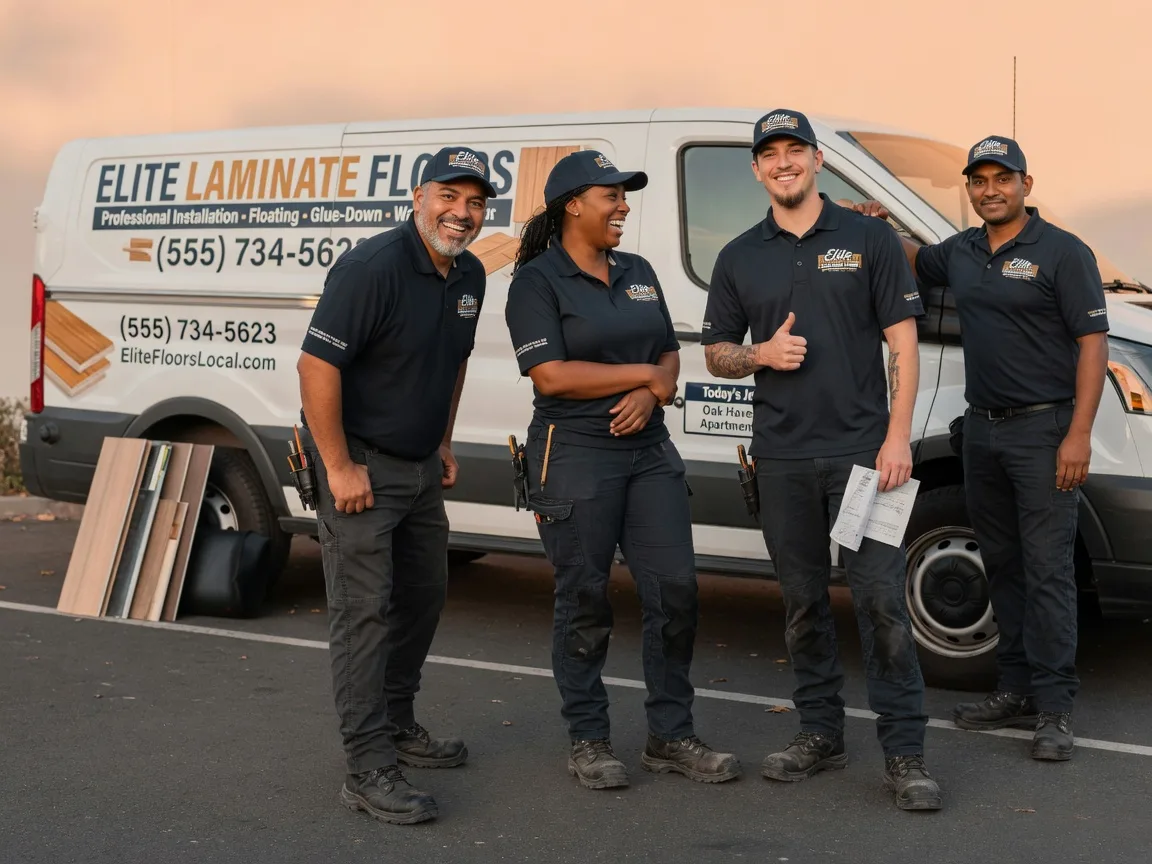 Laminate flooring installation company in Basom, NY